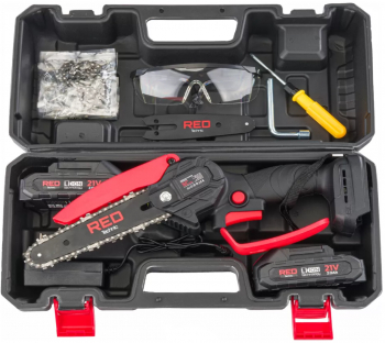 Fierastrau electric cu acumulator 21 V Red Technic RTMPA0064 