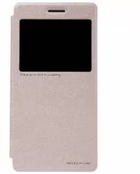 Husa Book Nillkin Sparkle pentru Lenovo K3 Note A7000 Auriu 