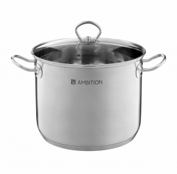 Oala inox cu capac 28cm 13.5L AMBITION Acero 