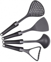 Set ustensile bucatarie 4 piese AMBITION Granite