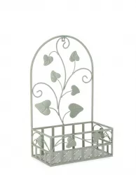 Etajera otel verde Harriet 32x17x51 cm 