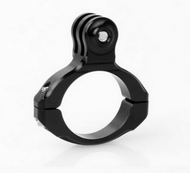 Suport bicicleta ghidon furca pentru GoPro Hero Session Universal din aluminiu Negru 31 8 mm 