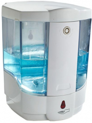 Dispenser sapun lichid TRENDYS cu senzor 700 ml alb