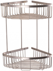 Etajera baie TRENDY and rsquo S inox satinat 