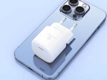 Incarcator retea fast charge Techancy 3A 30W compatibil Apple si Android design minimalist ideal pentru calatorii interfata C