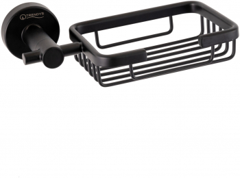 Savoniera TRENDY and rsquo S negru mat 