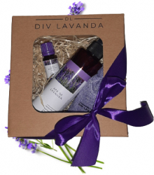 Set cadou cu produse naturale DIV Lavanda 