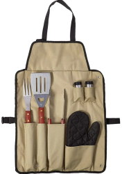 Sort de bucatarie barbeque sau gratar Pufo Grill marime universala verde 