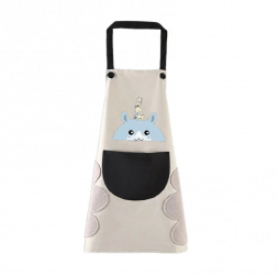 Sort de bucatarie Pufo Ryno sort pentru gatit marime universala crem/negru 