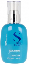 Crema cu efect de definire si hranire pentru parul cret sau ondulat Alfaparf Milano Professional Semi Di Lino 125 ml 