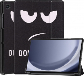 Husa Ultra Slim pt. Samsung Galaxy Tab A9 Plus 11.0 Smart Cover Dont Touch Me 