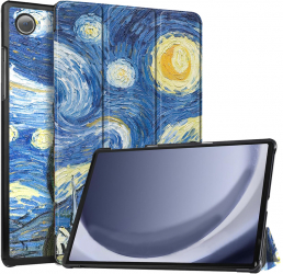 Husa Ultra Slim pt. Samsung Galaxy Tab A9 Plus 11.0 Smart Cover Starry Night 