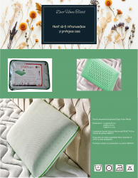 Perna ortopedica terapeutica Menta 40x60cm Verde 