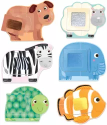 Puzzle Montessori - Animale senzoriale 