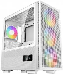 Carcasa Deepcool CH560 Digital White Middle Tower Fara sursa Tempered glass R-CH560-WHAPE4D-G-1 