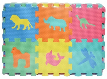 Covoras din burete Animale 