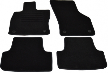 Covorase mocheta Audi A3 3USI A3 CABRIO 09/2012- Negre set de 4 bucati 