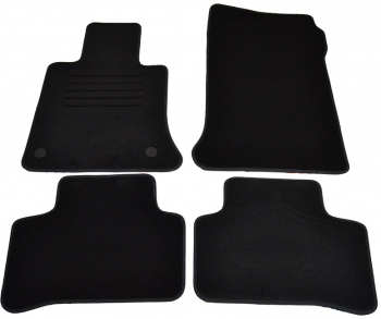 Covorase mocheta Mercedes Clasa GLK 2008- Negru set de 4 bucati 