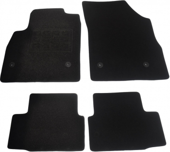 Covorase mocheta Opel Astra K 2015- negru set presuri de 4 bucati 