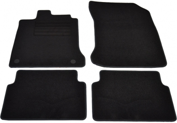 Covorase mocheta Renault Laguna 3 5USI/SW 10/2007- Negru set de 4 bucati 