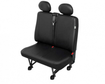 Huse scaun bancheta auto cu 2 locuri din imitatie de piele pentru Jumper Fiat Ducato Ford Transit Iveco Daily Sprinter Boxer Renault 