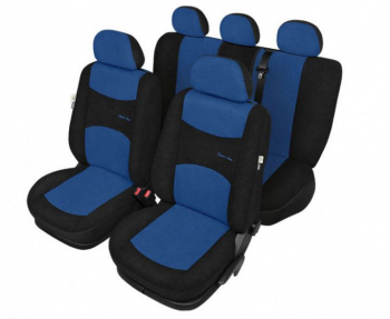 Huse scaune auto Sport Line Super Marime L AirBag Albastre 