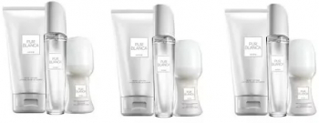 Pachet 3 x Set Pur Blanca 3 produse- Apa de toaleta 50 ml Lotiune corp 150 ml si Deodorant cu bila roll-on 50 ml 