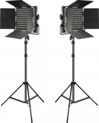 Panouri Bi-color 660 LED Video Kit + suport + accesorii 