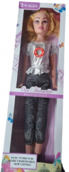 Papusa Muzicala 75cm Pantaloni buline negre 