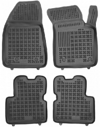 Set covorase auto din cauciuc Alfa Romeo Giulietta 940 05.2010- negru presuri tip tavita Rezaw 202504 Aftermarket 