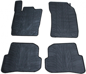 Set covorase auto din cauciuc Audi A1 8X 04.2010-11.2018 cu 3/5 usi Gledring 4 buc. 