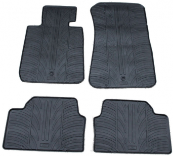 Set covorase auto din cauciuc BMW Seria 1 E87 3/5usi 2004-2011 Gledring 4 buc. 
