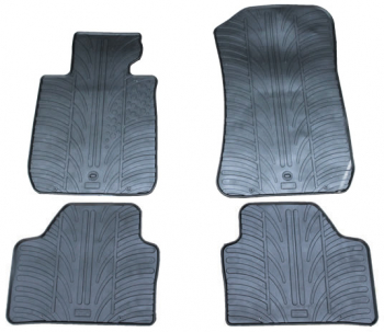 Set covorase auto din cauciuc BMW X1 2009-05.2015 Gledring 4 buc. 