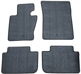 Set covorase auto din cauciuc BMW X3 2004-2009 cutie automata si manuala Gledring 4 buc. 