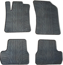 Set covorase auto din cauciuc Citroen C3 cu 5usi 2010-10.2016 Citroen DS3 2010-2016 Gledring 4 buc. 