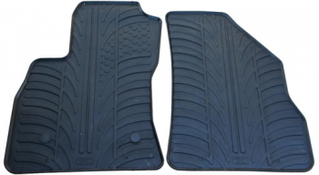 Set covorase auto din cauciuc Fiat Doblo Cargo 3 usi 2010-11.2018 Opel Combo D Cargo 2011-11.2018 Gledring 2 buc. 