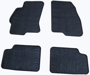 Set covorase auto din cauciuc Fiat Linea 2007-2015 Gledring 4 buc. 