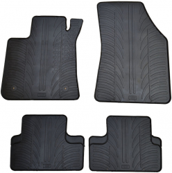 Set covorase auto din cauciuc Ford Edge 01.2016- Renault Megane 4 Sedan/ Grand Tour / Grand Coupe 02.2016- Gledring 4 buc. 