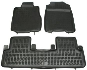 Set covorase auto din cauciuc Honda CRV RM 11.2011-03.2015 presuri tip tavita marca Rezaw Plast 