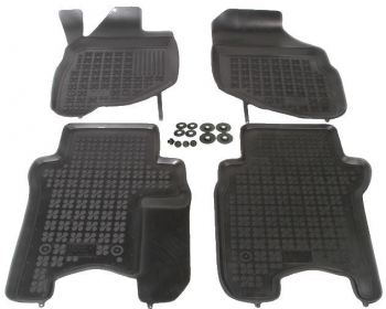 Set covorase auto din cauciuc Honda Jazz 2 GD 2002-2008 presuri tip tavita marca Rezaw Plast 200910 