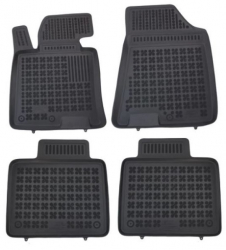 Set covorase auto din cauciuc Hyundai I40 Vf 06.2011- negru presuri tip tavita Rezaw 201611 Aftermarket 