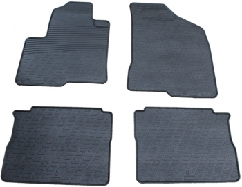 Set covorase auto din cauciuc Hyundai Santa Fe 2005-2012 FL 2009-2012 Gledring 4 buc.