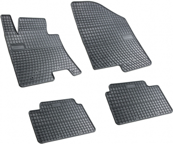 Set covorase auto din cauciuc Kia Ceed 2 2012-2018 presuri BestAutoVest negre 4 buc 