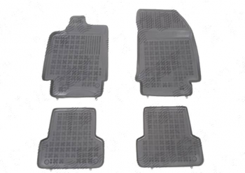 Set covorase auto din cauciuc Laguna 3 T 10.2007-2015 negru 4 bucati 