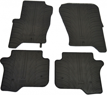 Set covorase auto din cauciuc Land Rover Discovery 4 din 09.2009-03.2017 Gledring 4 buc. 