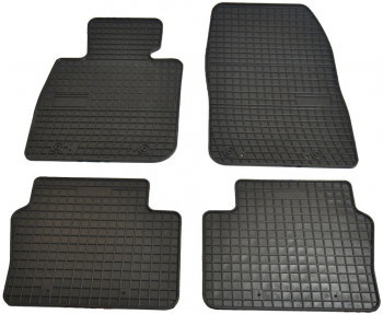 Set covorase auto din cauciuc mazda CX-3 2015- presuri BestAutoVest culoare Negru 4 buc. 