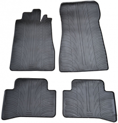 Set covorase auto din cauciuc Mercedes Clasa C W202 1993-2000 Limousine Tourer Cutie Manuala Gledring 4 buc. 