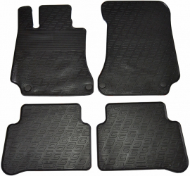 Set covorase auto din cauciuc Mercedes Clasa E W212 2014-02.2016 Gledring 4 buc. 