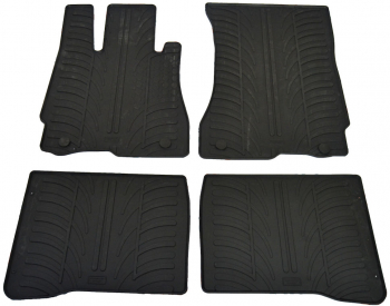 Set covorase auto din cauciuc Mercedes Clasa S W221 2005-08.2013 Gledring 4 buc. 