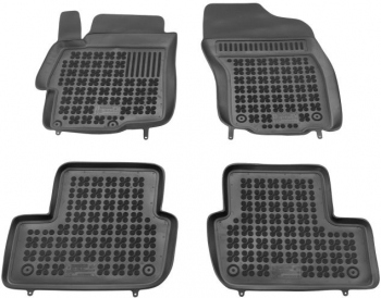 Set covorase auto din cauciuc Mitsubishi LANCER CY0 03.2007- LANCER EVO X 03.2008- presuri tip tavita marca Rezaw Plast 202305 4 buc. 